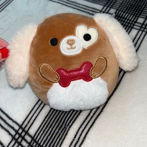 Delroy the dog 5” squishmallow